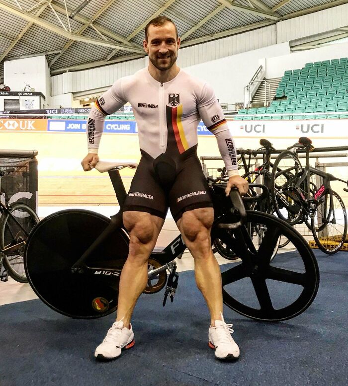German Cyclist Robert Förstemann's Absolute Thighs