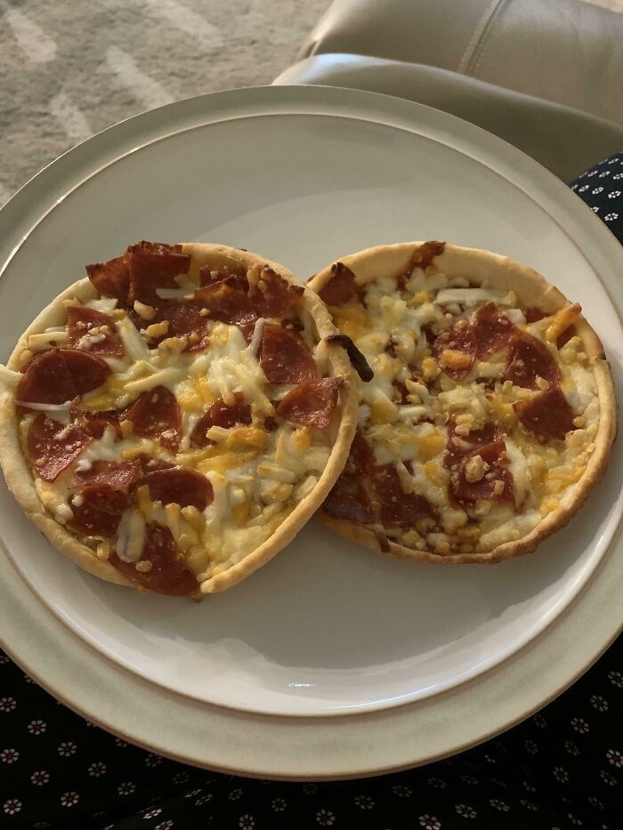 Not Feeling The Best, Struggling With Grief, My Daughter Made Me Supper. Just Pizza But Meant A Lot To Me Today