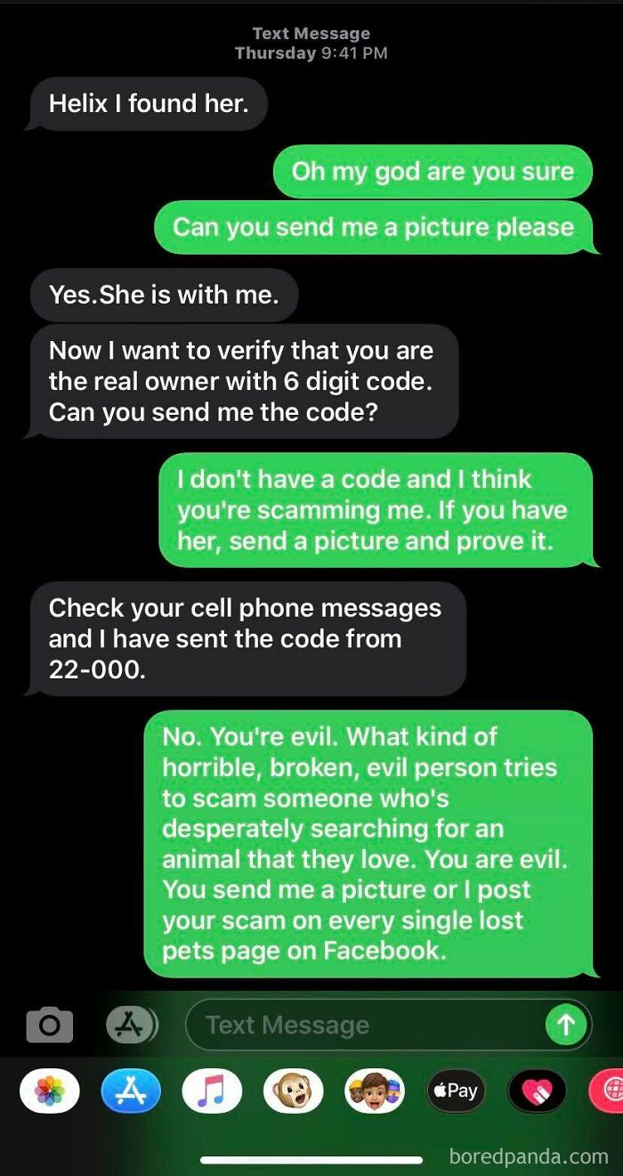 My Dog Has Been Missing For A Week And Some Sick Bastard Pulled This Bs