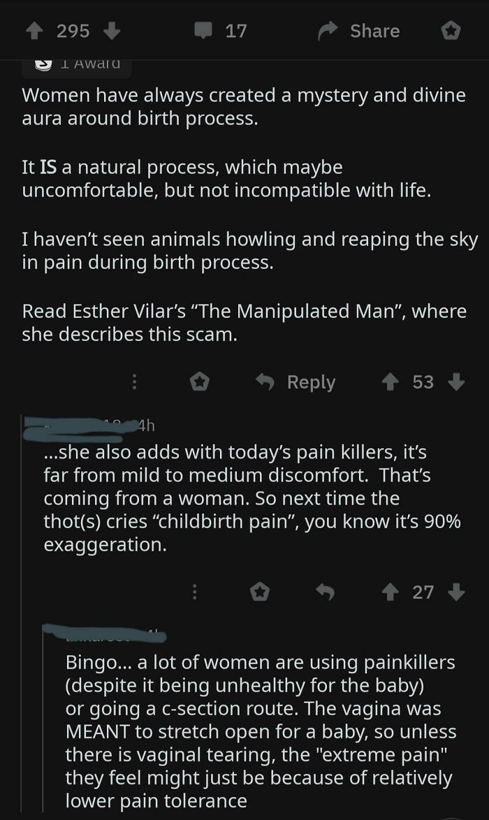 Women Who Say That Giving Birth Is Painful Are Scamming Men