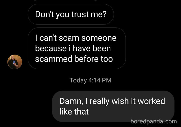 Sorry, I Don't Trust You. Not By That Logic