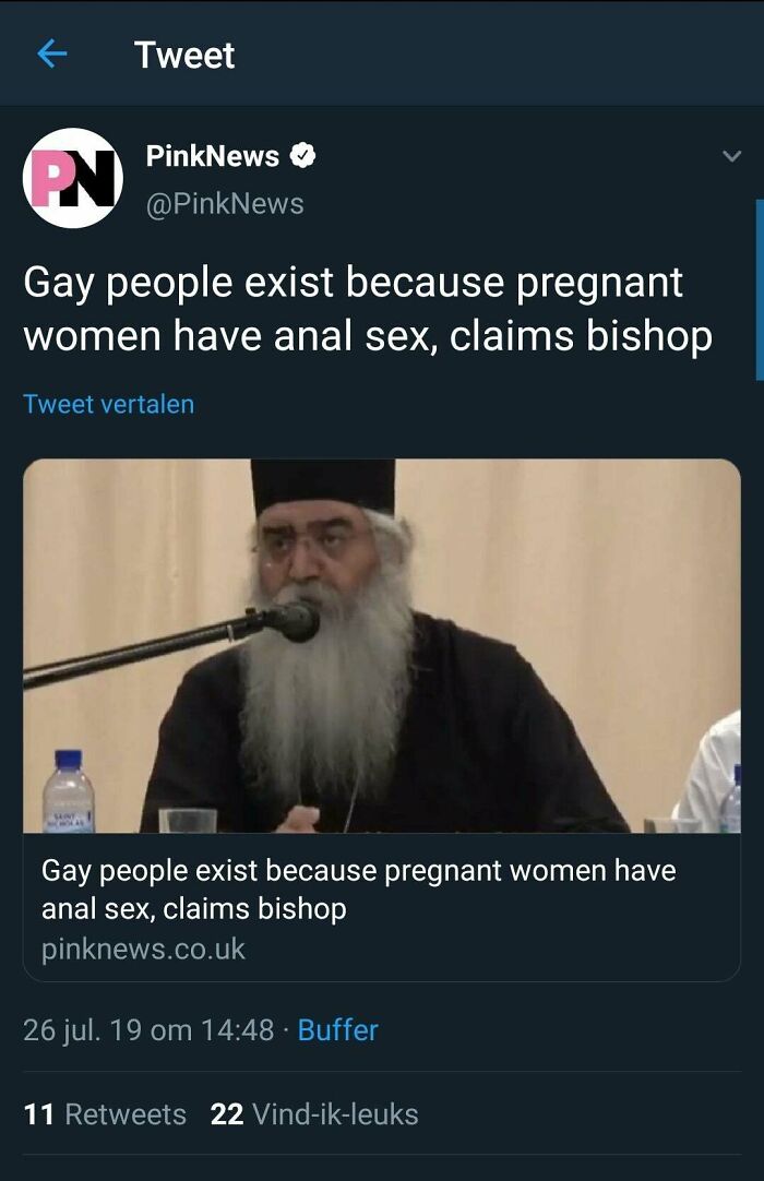 He's Not Only Ignorant About Women, Also About Gay People