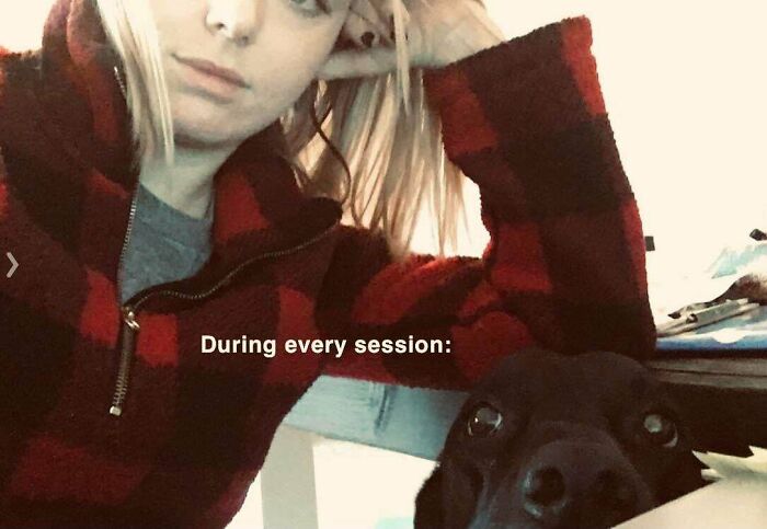 My Wife Is A Pediatric Mental Health Clinician. Doodle Likes To Join And The Kids Love Him