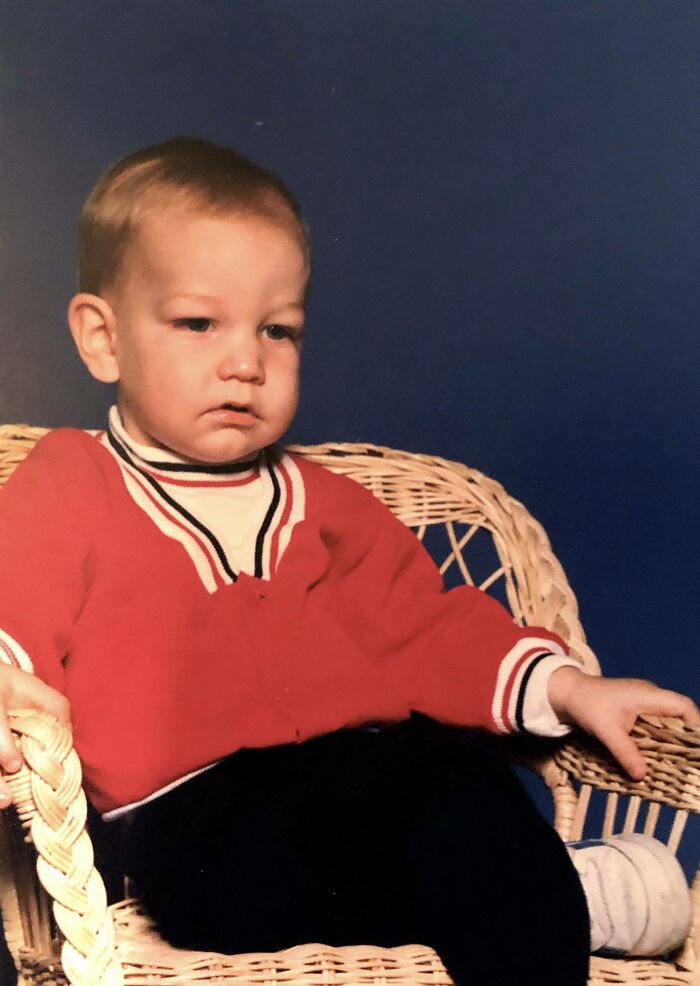 My Cousin At 15-Months Making An Offer You Can’t Refuse