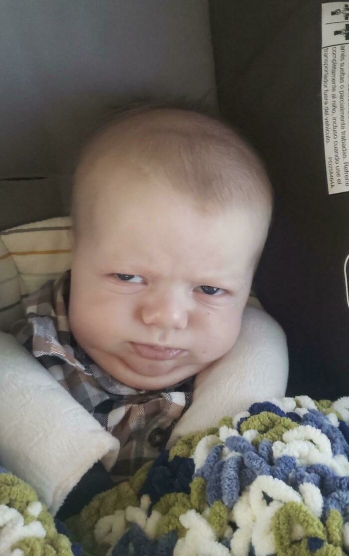 Caught My Son At His Absolute Worst. Looks Like He’s Been Working The Night Shift For 25 Years And Cranking A Pack Of Hoons A Day