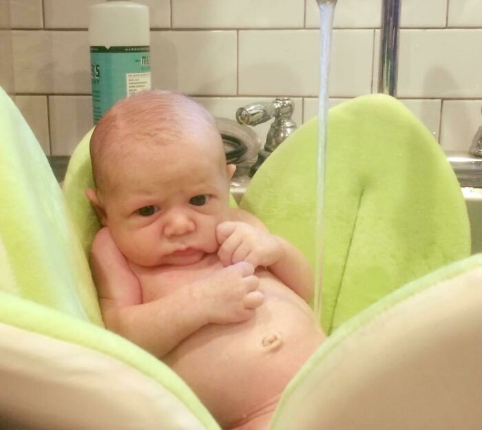 Guess Grandpa Did Not Want A Bath