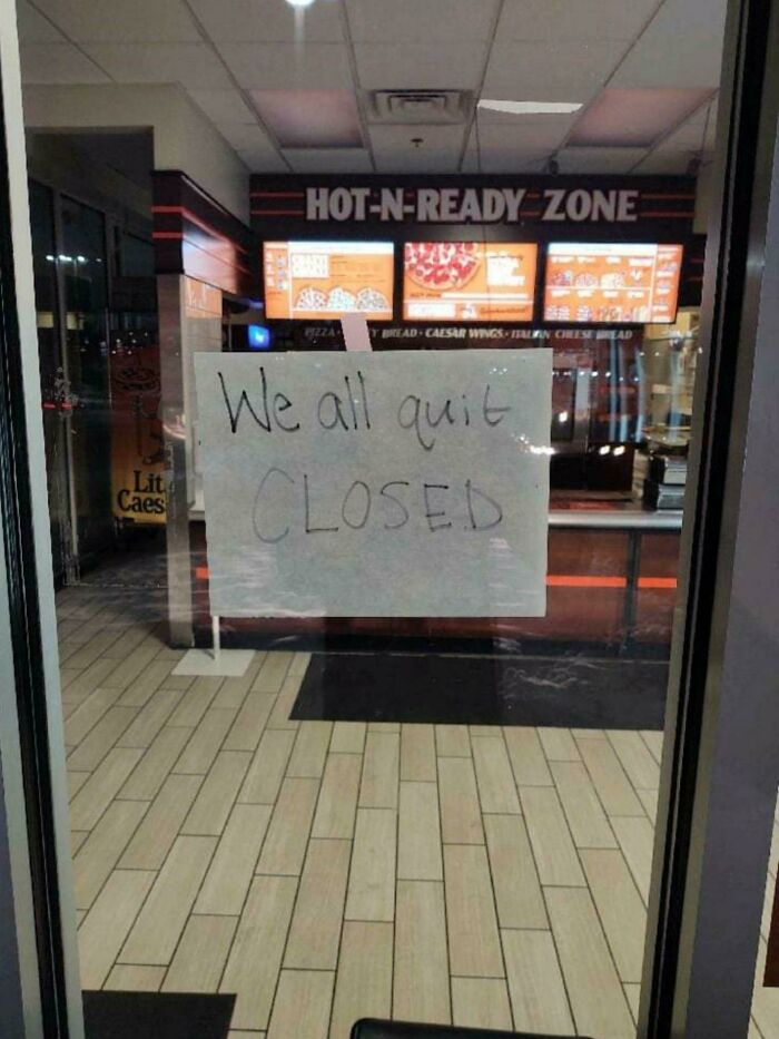 Ordered Pizza Online And Went To Pick It Up