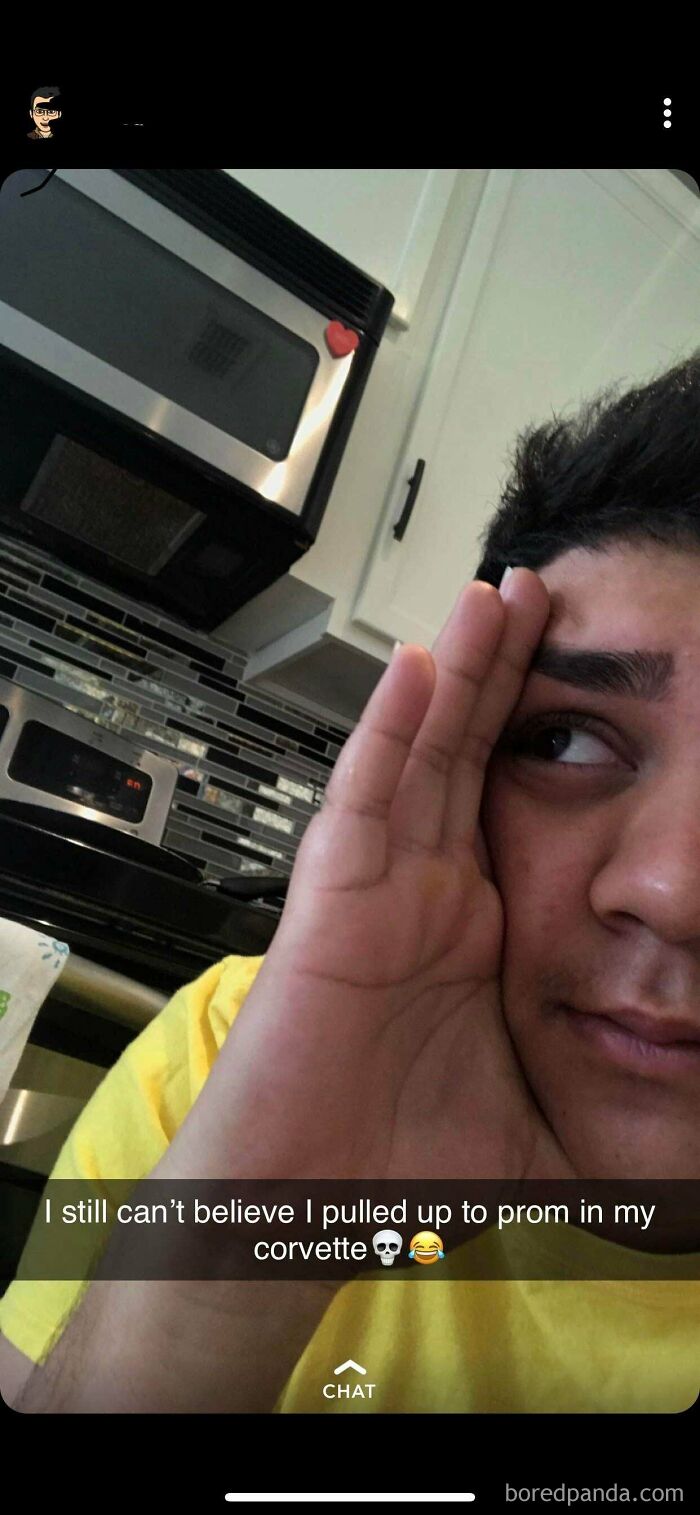 So Prom Was Last Night And I Had A Friend Post This To His Story