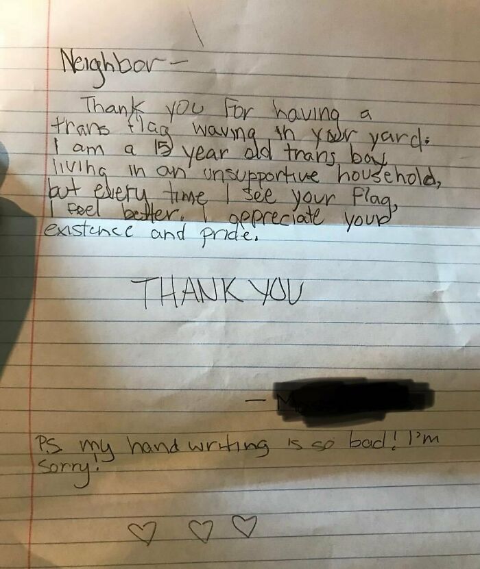 I Got This Two Years Ago From A Neighborhood Kid, We Still Have A Long Way To Go For LGBTQIA+ Rights