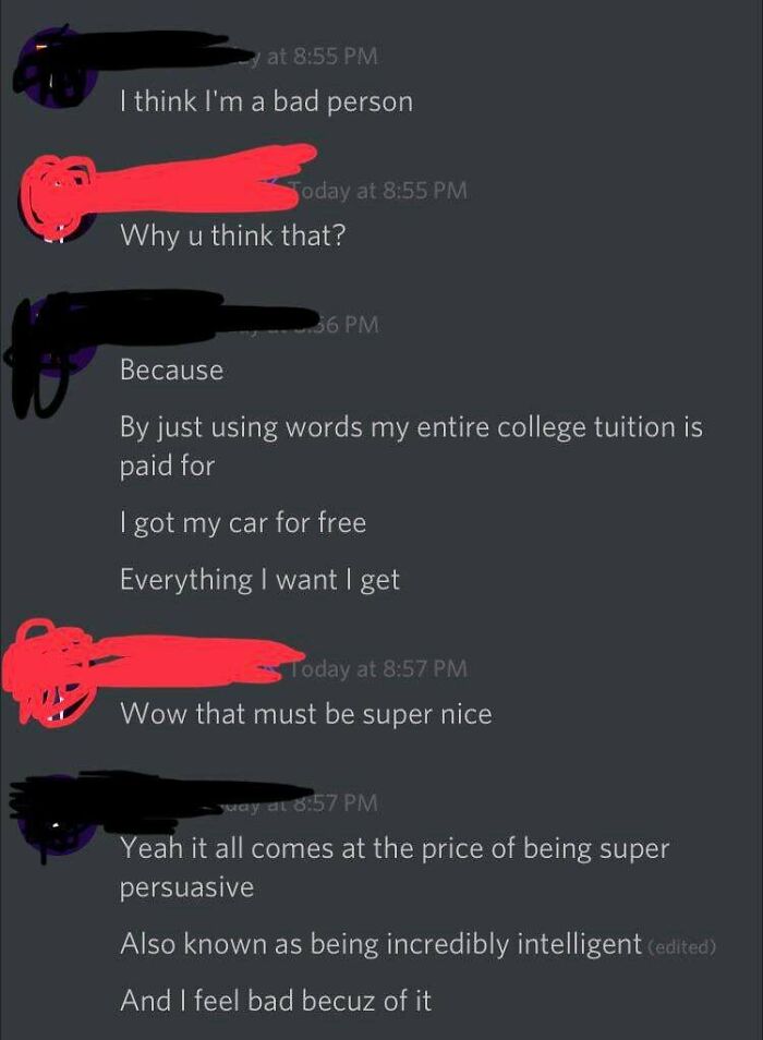 Horrible Attempt At Humble Bragging...