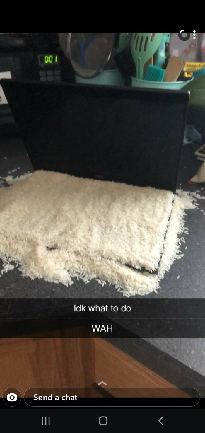 Wife Spilled Coffee On Laptop...