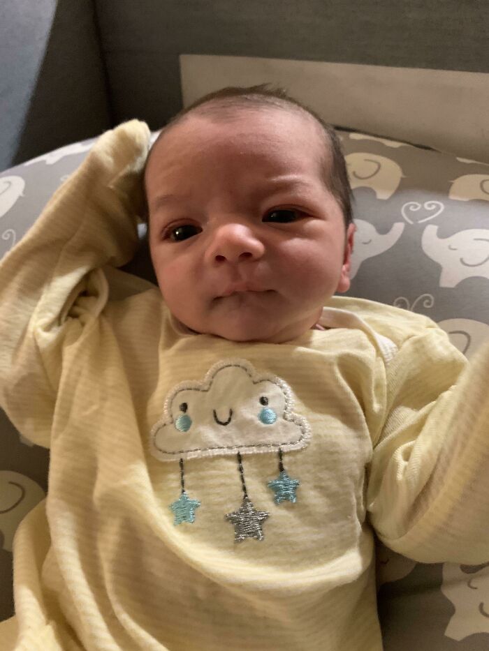 He Just Pulled An All Nighter Balancing His Checkbook