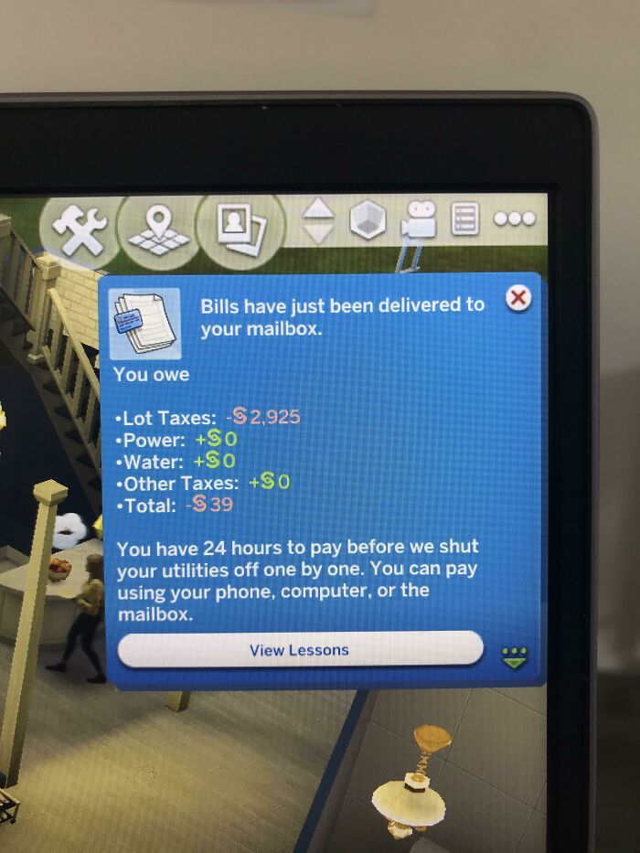 Sims Taxes