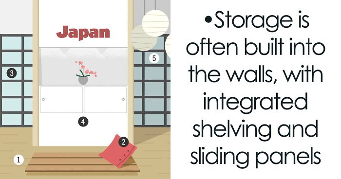 We Illustrated 5 Decluttering Tips From Different Countries Around The World