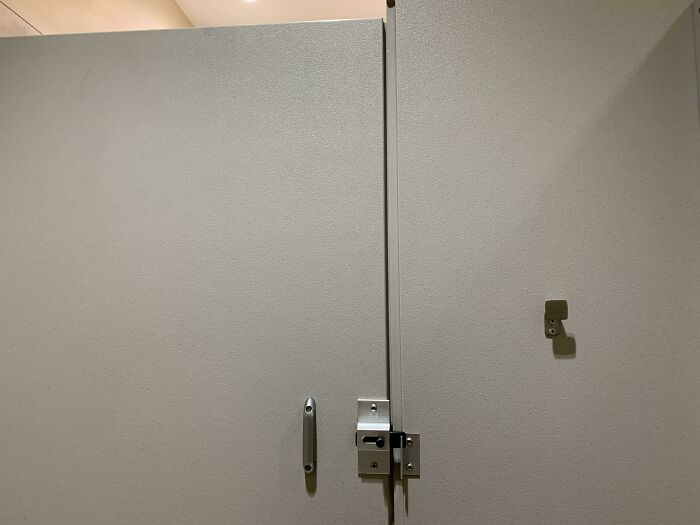 Bathrooms At Wawa Have A Slight Lip To Cover The Crack, It Makes A Huge Difference