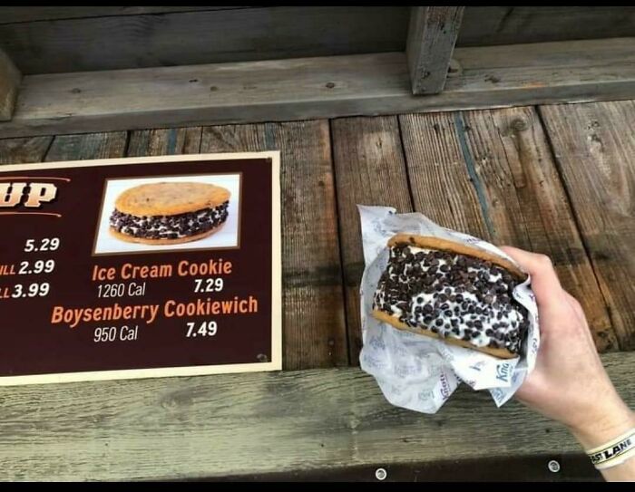 They Made This Ice Cream Sandwich To Be Of Higher Quality Than Advertised.