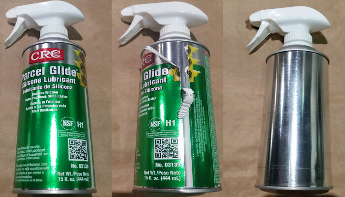 Pump Bottle With A Easily Removable Label So It Can Be Reused/Repurposed When Empty.