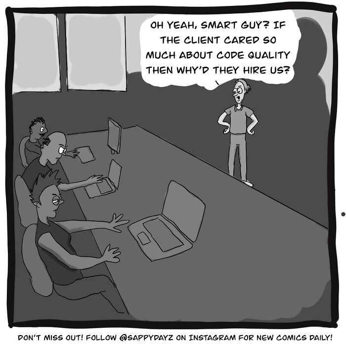 Speed != Code Quality 