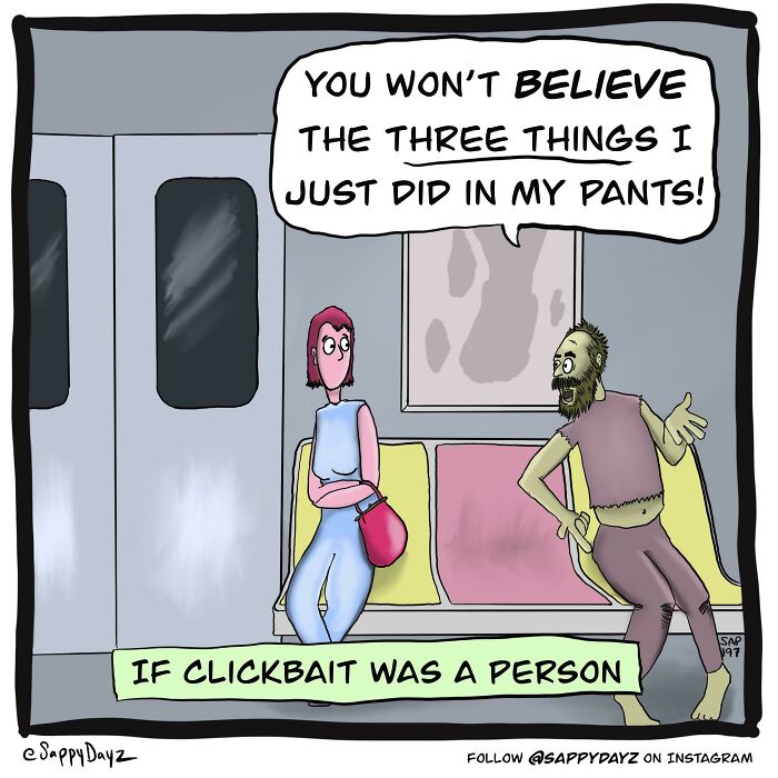 If Clickbait Was A Person 