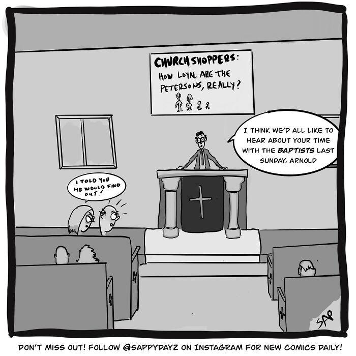 Church Shoppers Get Called Out 