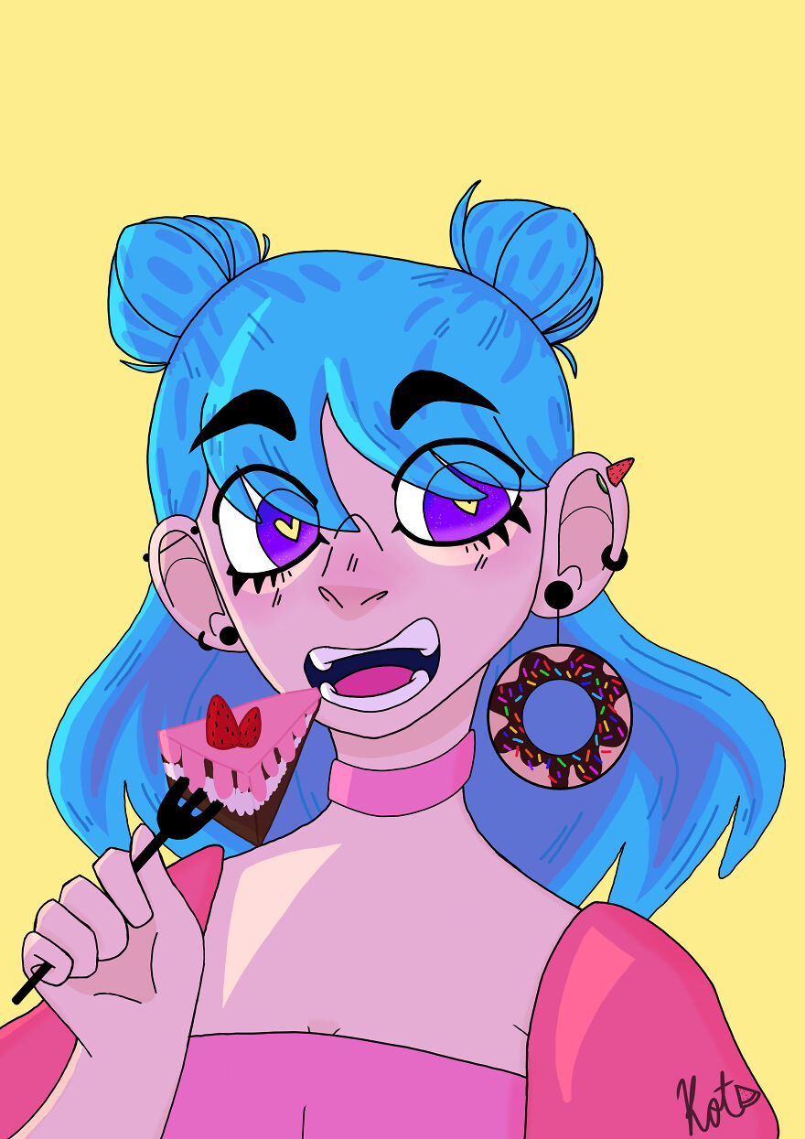 My Selective Mute Daughter Communicates Through Her Art (15 Pics)