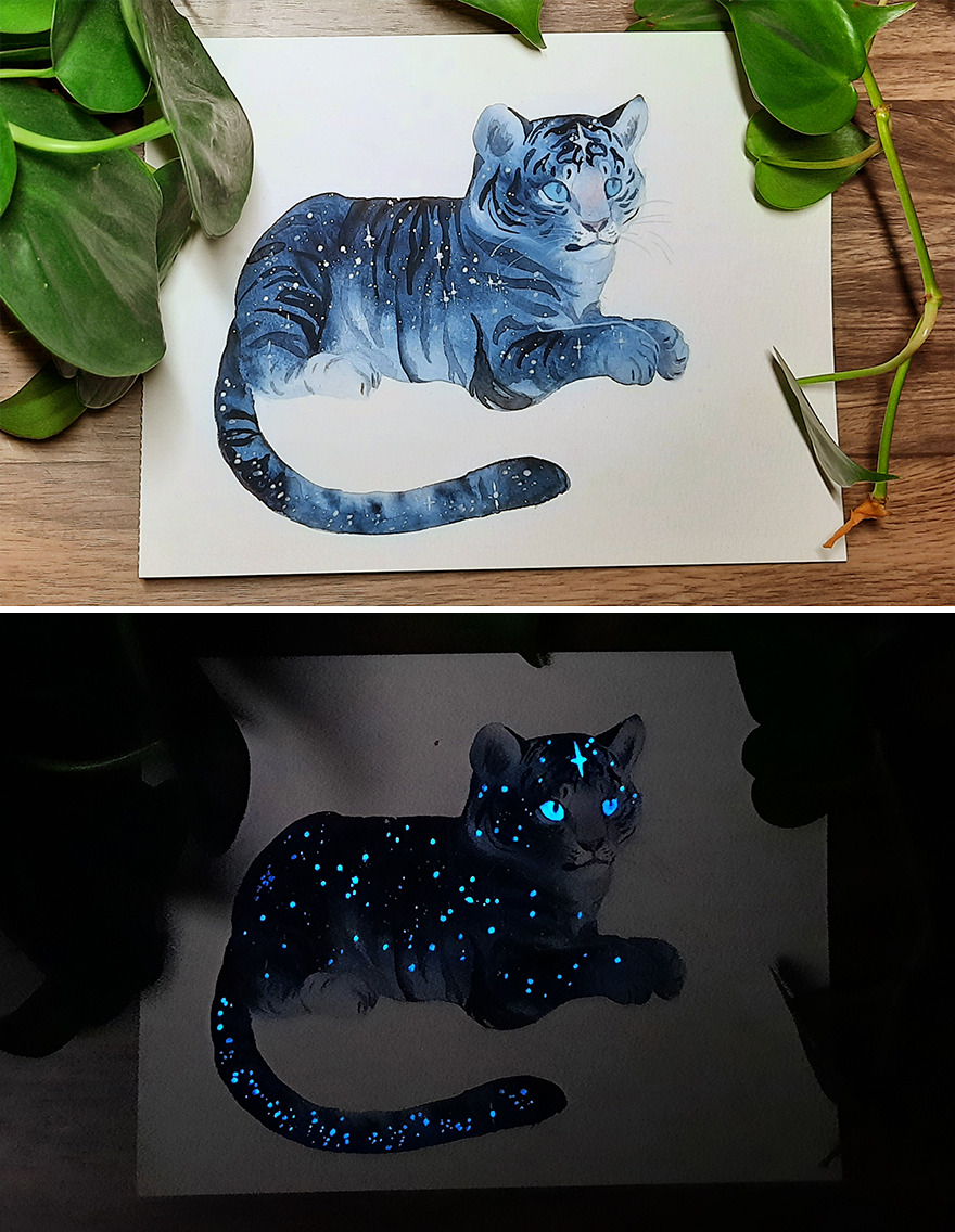 Glowy Baby Tiger