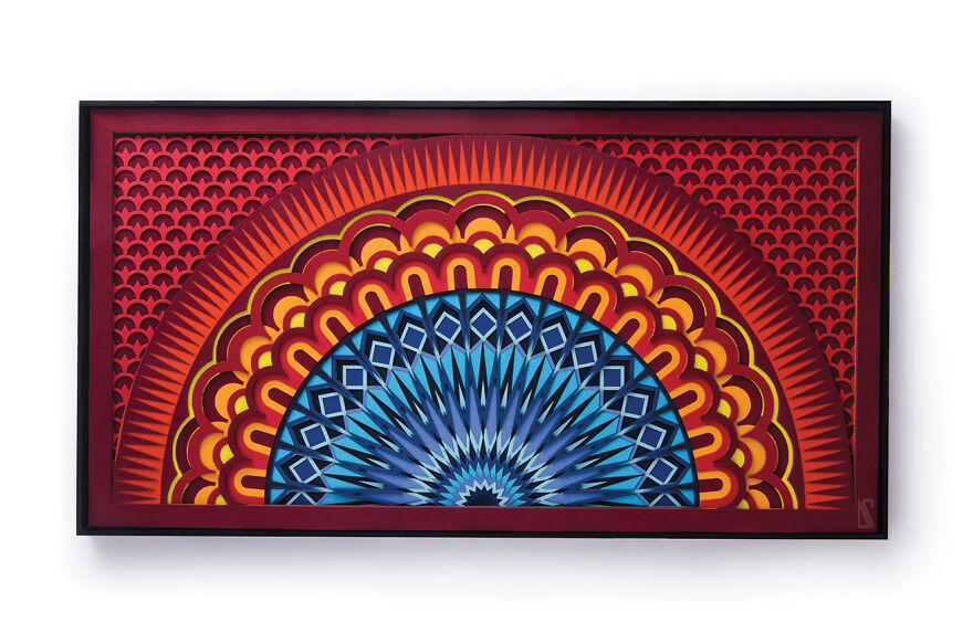 I Made My Childhood Obsession With A Kaleidoscope Into Paper Art (11 Pics) I Made My Childhood Obsession With A Kaleidoscope Into Paper Art (11 Pics)