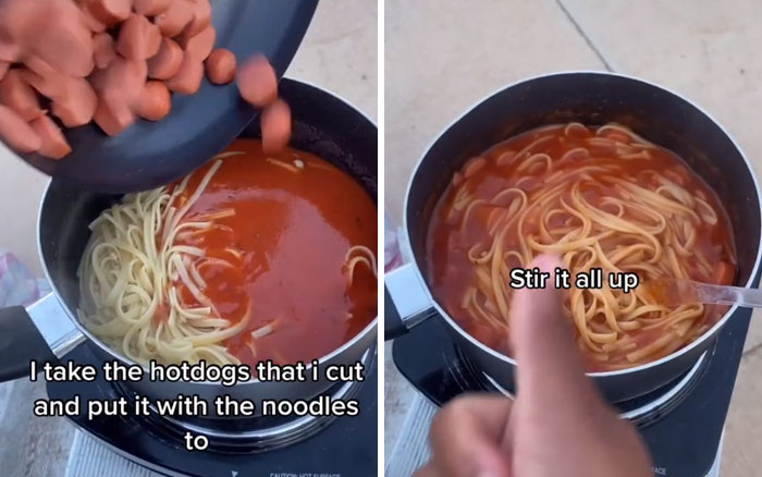 Homeless Teen Goes Viral With 19M Views After Showing How He Prepares His Food