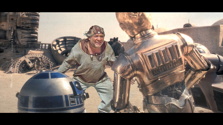 What If ... The Events Of My Favorite Film "Kin-Dza-Dza" Would Not Take Place On Plyuk, But In The Star Wars Universe, On Tatooine?