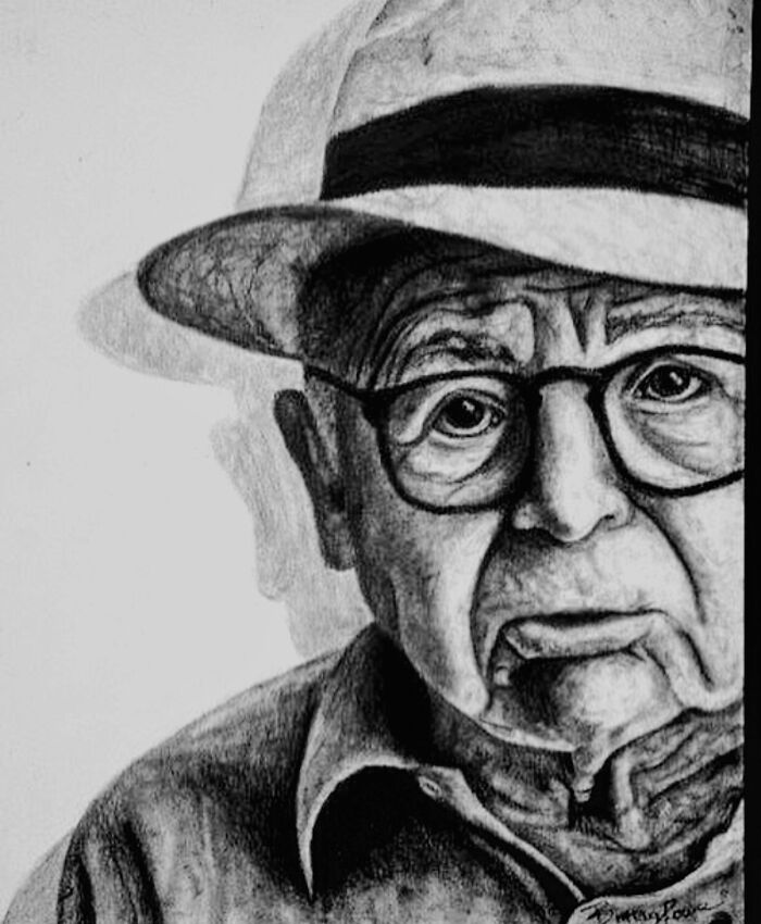 Charcoal “Old Man”