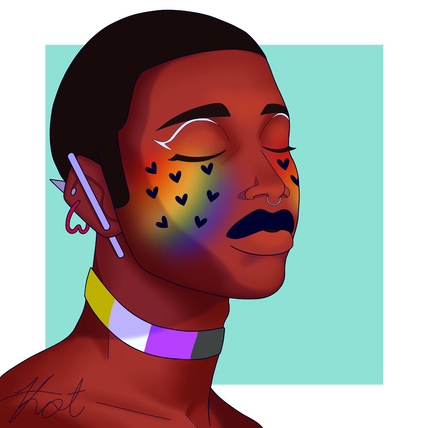 My Selective Mute Daughter Communicates Through Her Art (15 Pics)