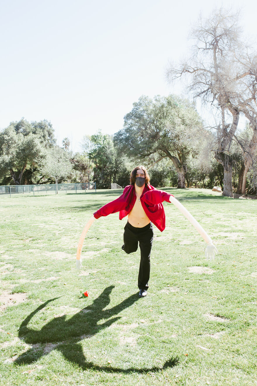 My 'Socially Distanced' Valentine's Shoot With A Few Plot Twists