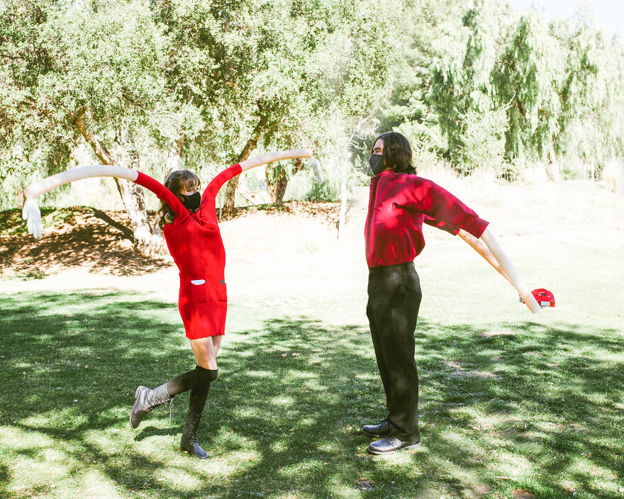 My 'Socially Distanced' Valentine's Shoot With A Few Plot Twists