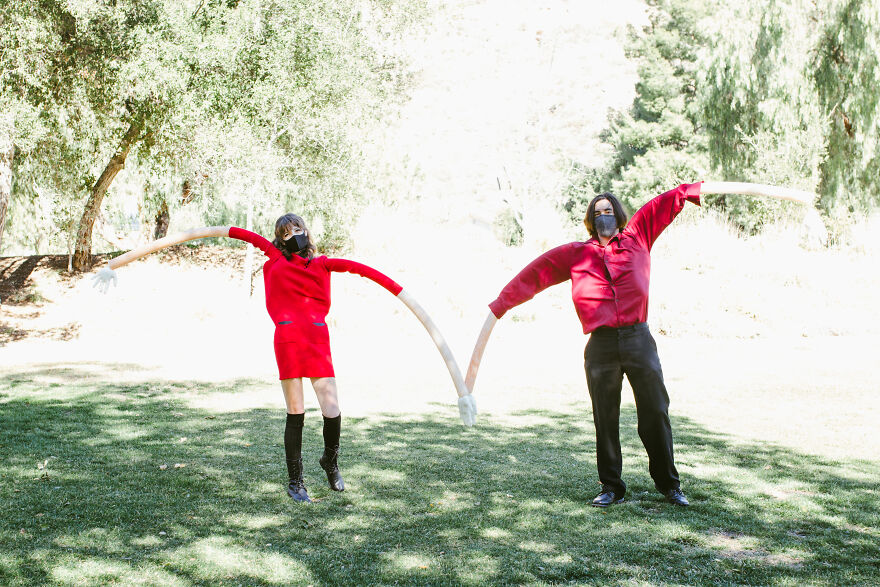 My 'Socially Distanced' Valentine's Shoot With A Few Plot Twists