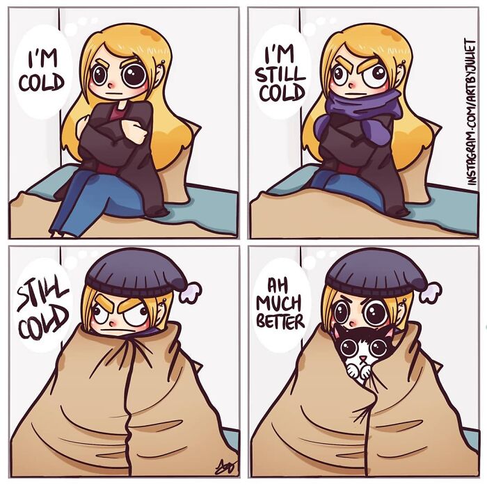 Artist Makes Comics That Are The Face Of Every Girl