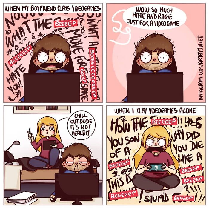 Artist Makes Comics That Are The Face Of Every Girl