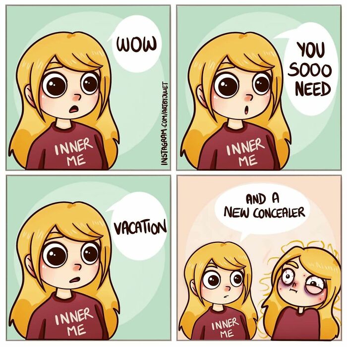 Artist Makes Comics That Are The Face Of Every Girl