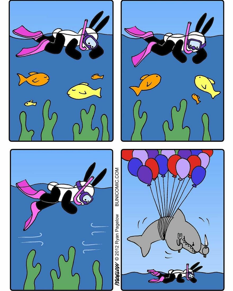 Funny-Cute-Comics-Dark-Endings-Ryan-Pagelow-Bunicomic