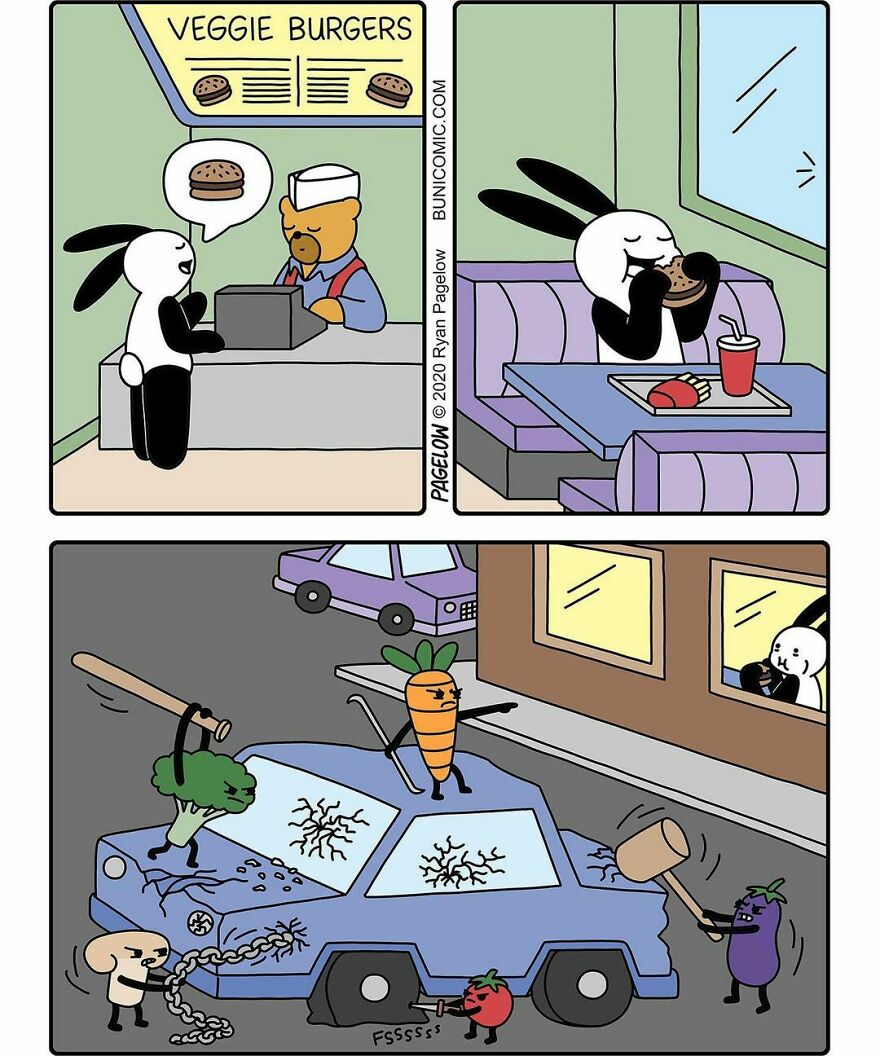 Funny-Cute-Comics-Dark-Endings-Ryan-Pagelow-Bunicomic
