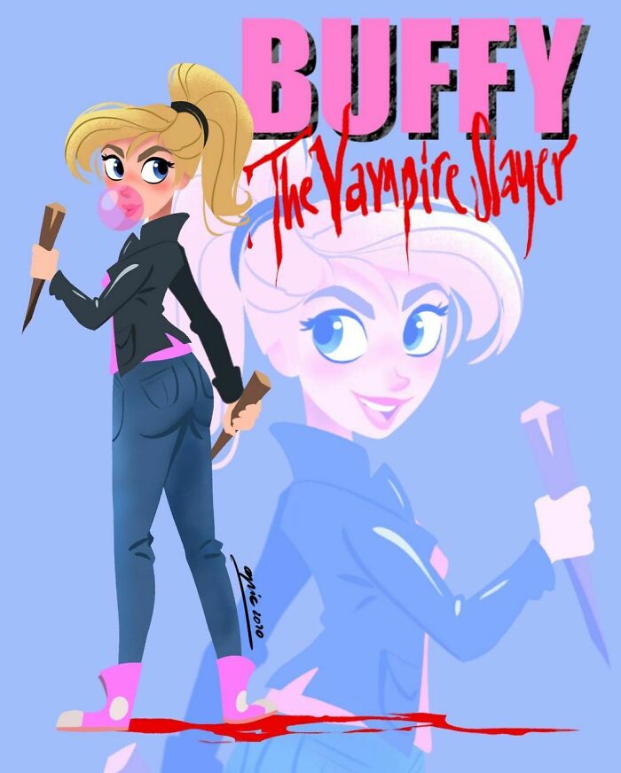 Movies-TV-Posters-Reimagined-Disney-Characters-Alex-Pick-Apicollodraws