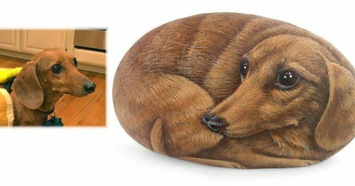 Hand-Painted-Rocks-Stone-Art-Animals-Robertorizzoart