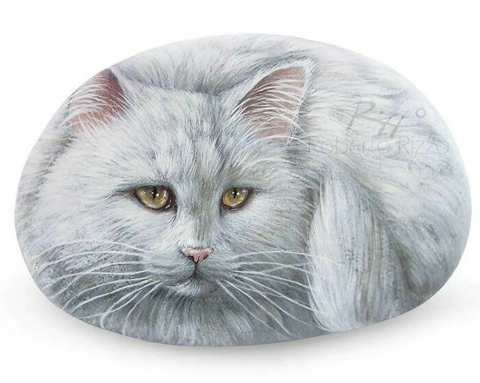 Hand-Painted-Rocks-Stone-Art-Animals-Robertorizzoart