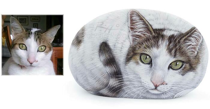 Hand-Painted-Rocks-Stone-Art-Animals-Robertorizzoart