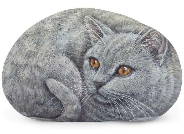 Hand-Painted-Rocks-Stone-Art-Animals-Robertorizzoart