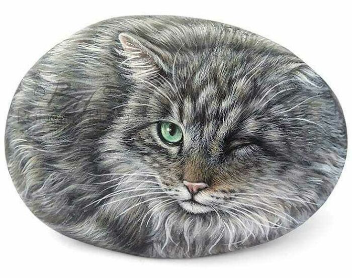 Hand-Painted-Rocks-Stone-Art-Animals-Robertorizzoart