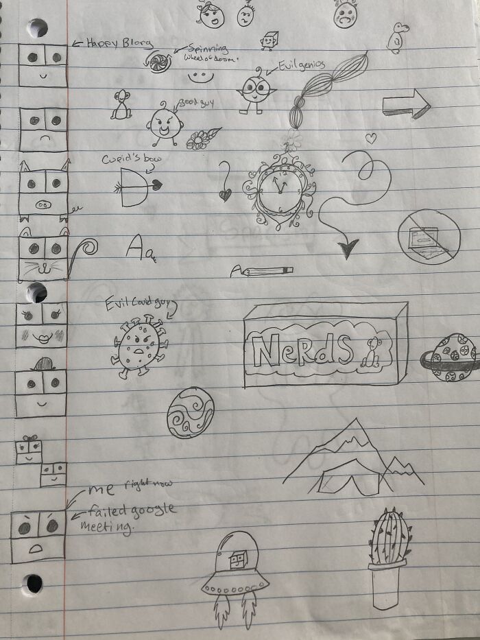 This Is What I Do When I’m Bored. Not Really Art, But Yeah.