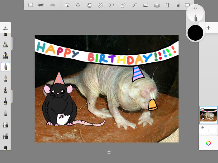 All He Needed Was Some Friends And Fun!