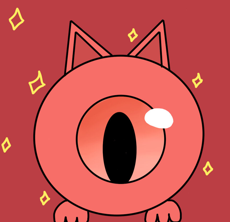 I Draw One-Eyed Animals To Keep Me Sane, Here Are My 4 Favourites!