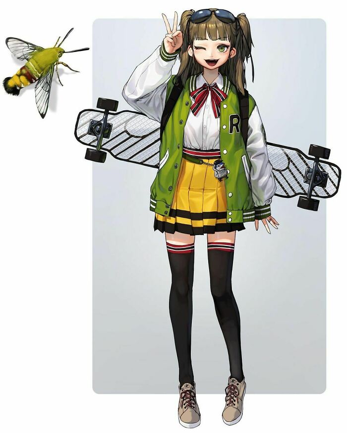 Illustrator Turns Objects, Animals And Insects Into Humans