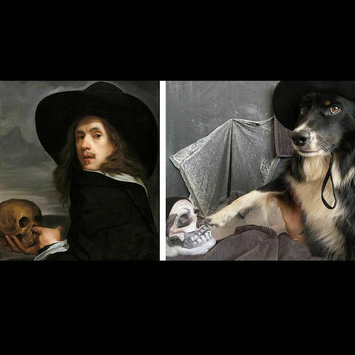 Self-Portrait With A Skull, C. 1660
self-Portrait With A Skull, 2020
by Michiel Sweerts @aeartcentre
#tussenkunstenquarantaine #gettymuseumchallenge #betweenartandquarantine